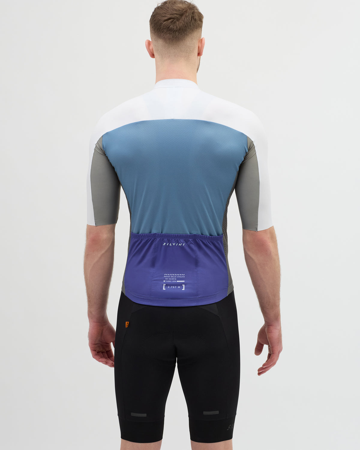 Pánský cyklistický dres Silvini MD1604 Stelvio