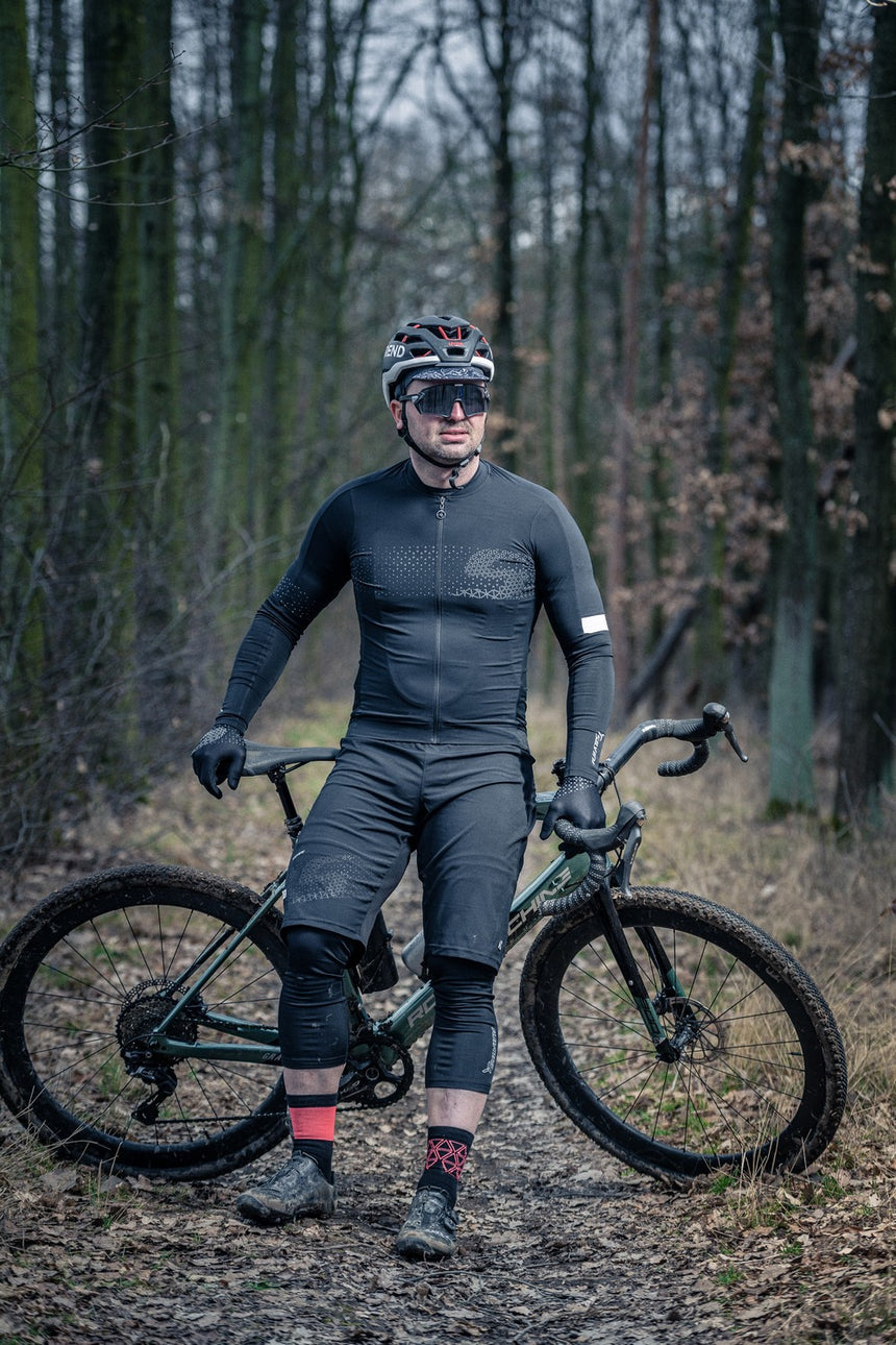 Unisex návleky Silvini UA498 Tubo Knee