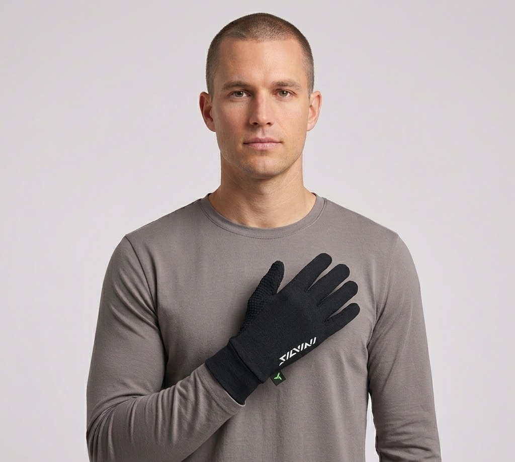 Silvini unisex zimní rukavice UA2610 Ledro-rukavice