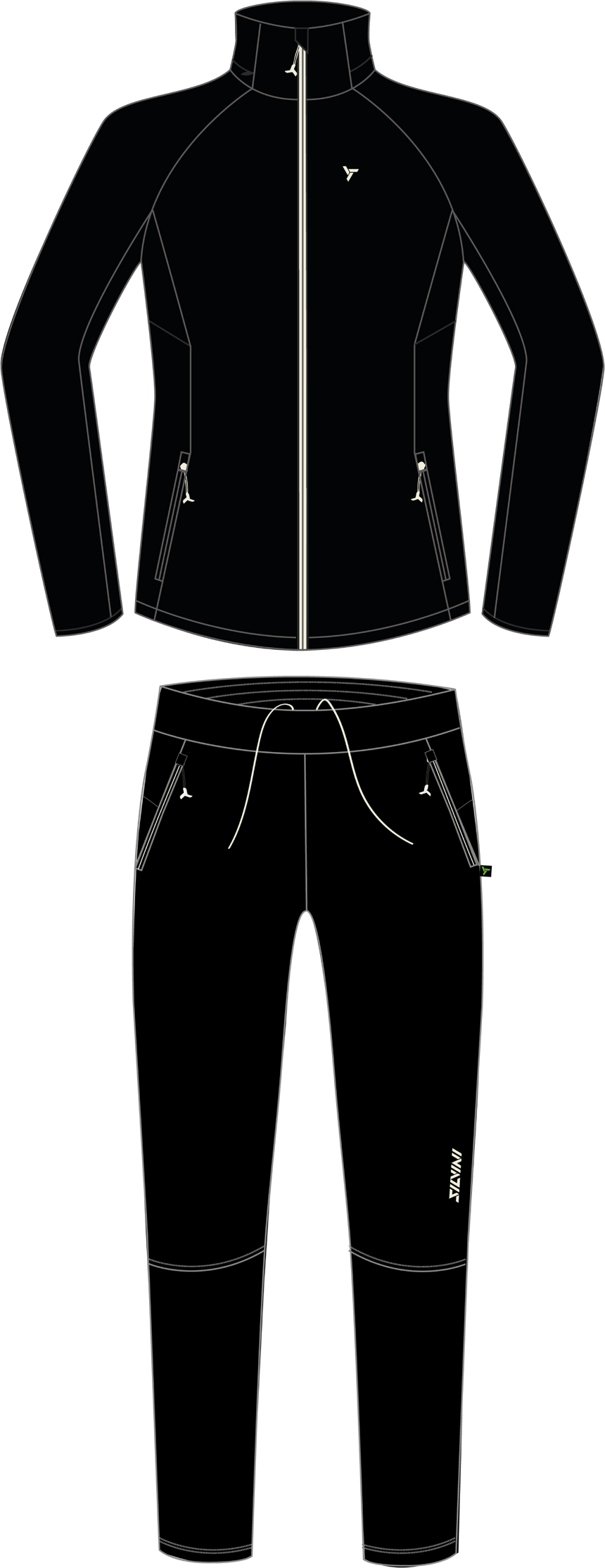 Silvini dámský běžkařský set XCW2502 Cassiana set