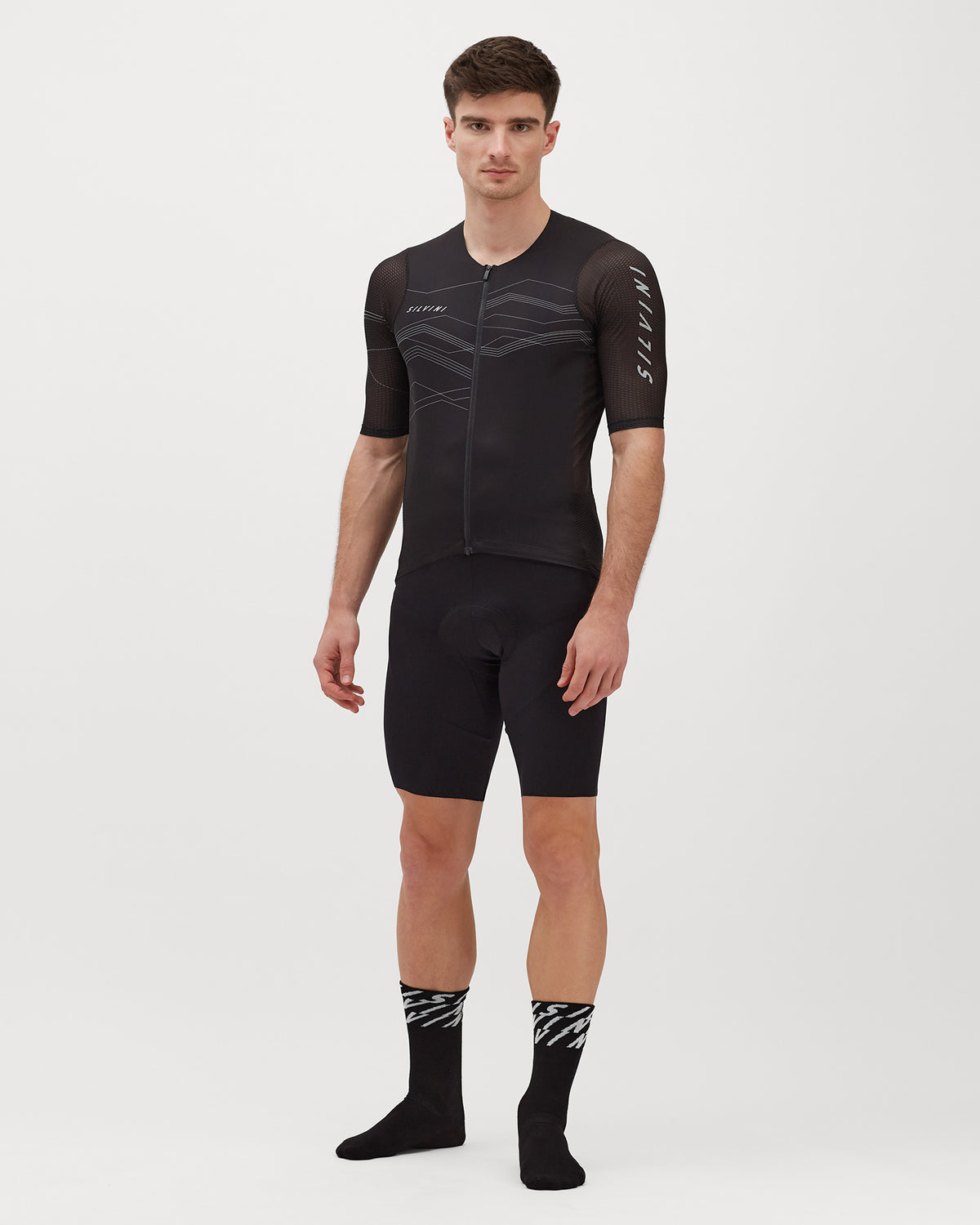 Pánský cyklistický dres Silvini MD2000 Legno
