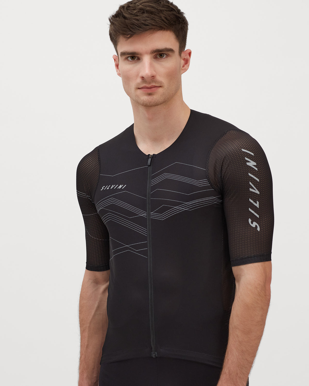 Pánský cyklistický dres Silvini MD2000 Legno