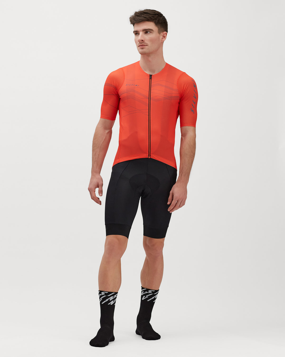Pánský cyklistický dres Silvini MD2000 Legno