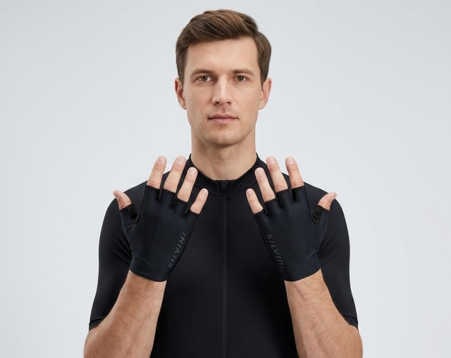 Silvini unisex cycling gloves UA1633 Sarca