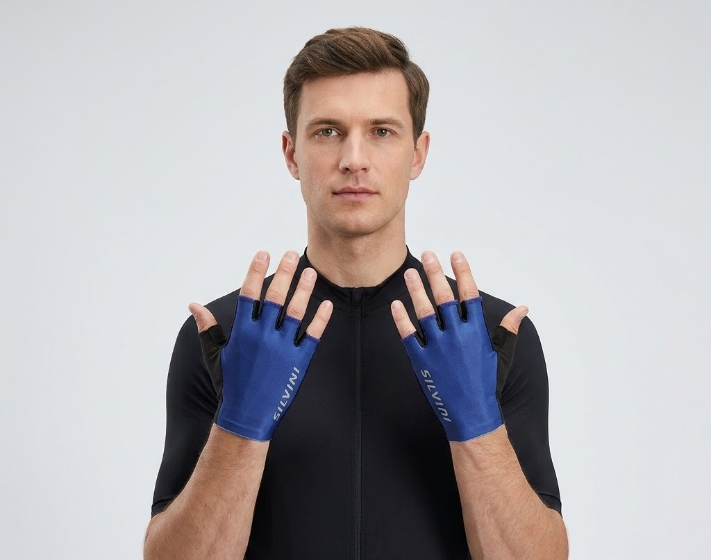 Unisex cyklistické rukavice Silvini UA1633 Sarca